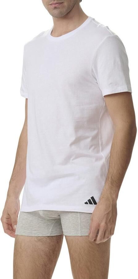 Adidas Sportswear T-shirt Actieve kern katoen Losse pasvorm ronde hals korte mouw (Set van 3) - Foto 4