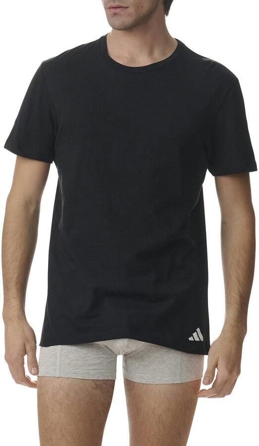 Adidas Sportswear T-shirt Actieve kern katoen Losse pasvorm ronde hals korte mouw (Set van 3) - Foto 2