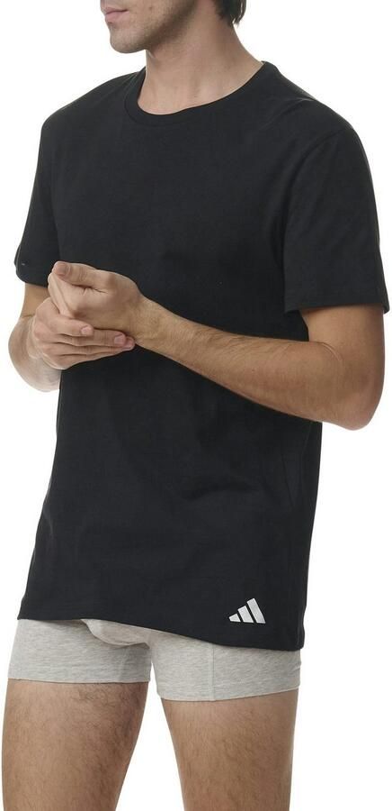 Adidas Sportswear T-shirt Actieve kern katoen Losse pasvorm ronde hals korte mouw (Set van 3) - Foto 4