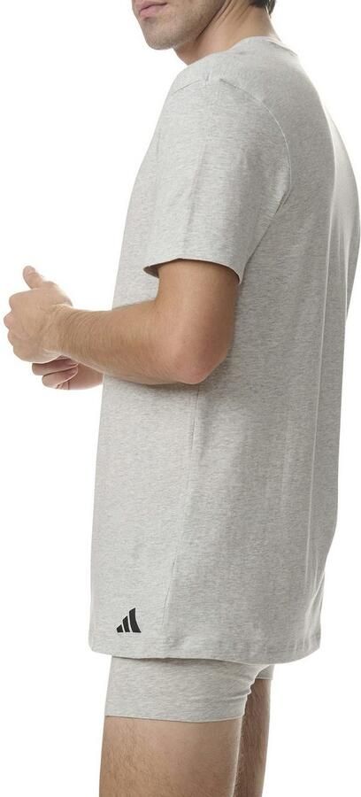 Adidas Sportswear T-shirt Actieve kern katoen V-hals korte mouw comfortabel (Set van 3) - Foto 4