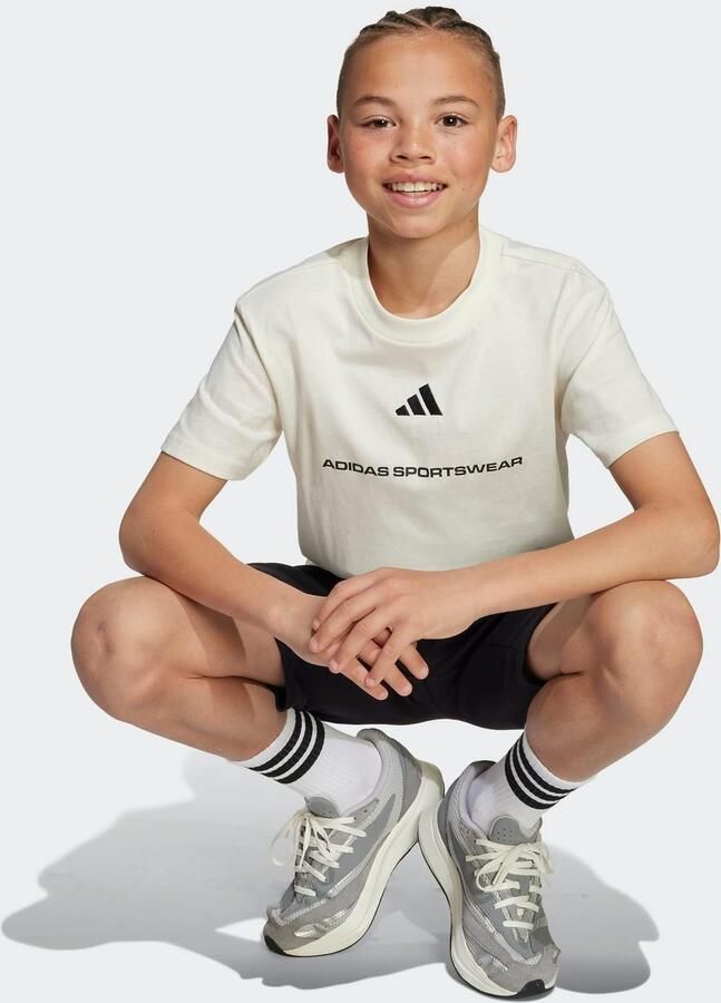 Adidas Slogan Single Jersey T-shirt - Foto 4