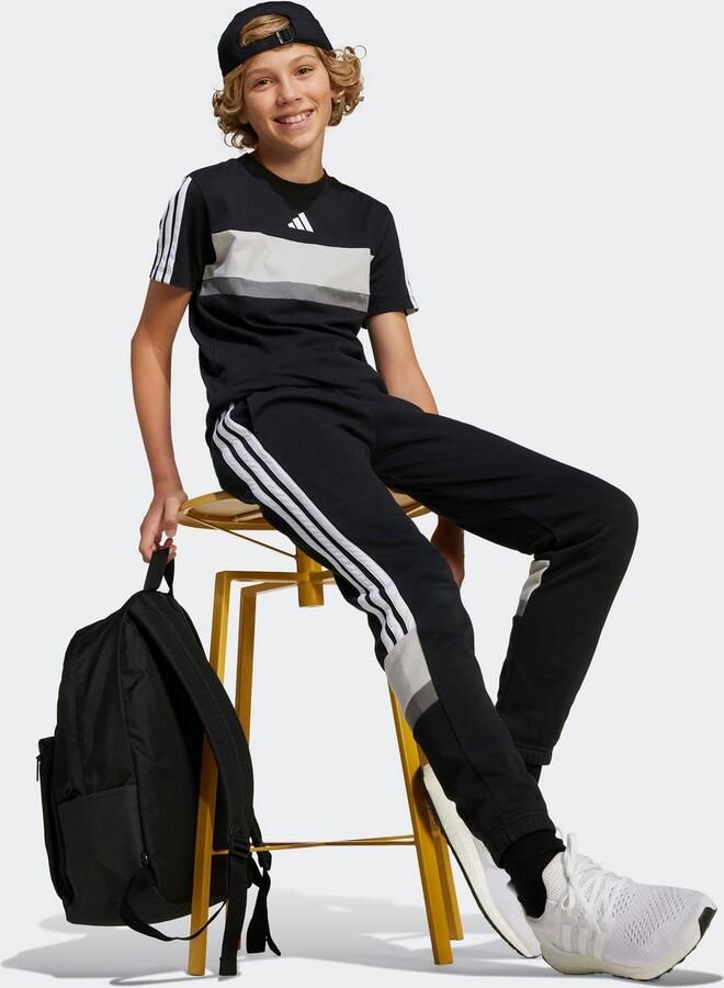 Adidas T-shirt Korte Mouw Seasonal Essentials Tiberio 3-Stripes T-Shirt Kids - Foto 4