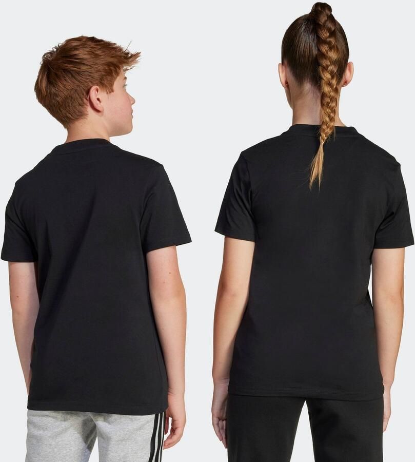 Adidas T-shirt Korte Mouw J Bl Tee 160 - Foto 2