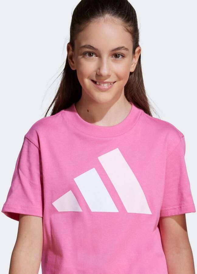 Adidas T-shirt Korte Mouw JY0299000PNKFUSCLPI - Foto 5