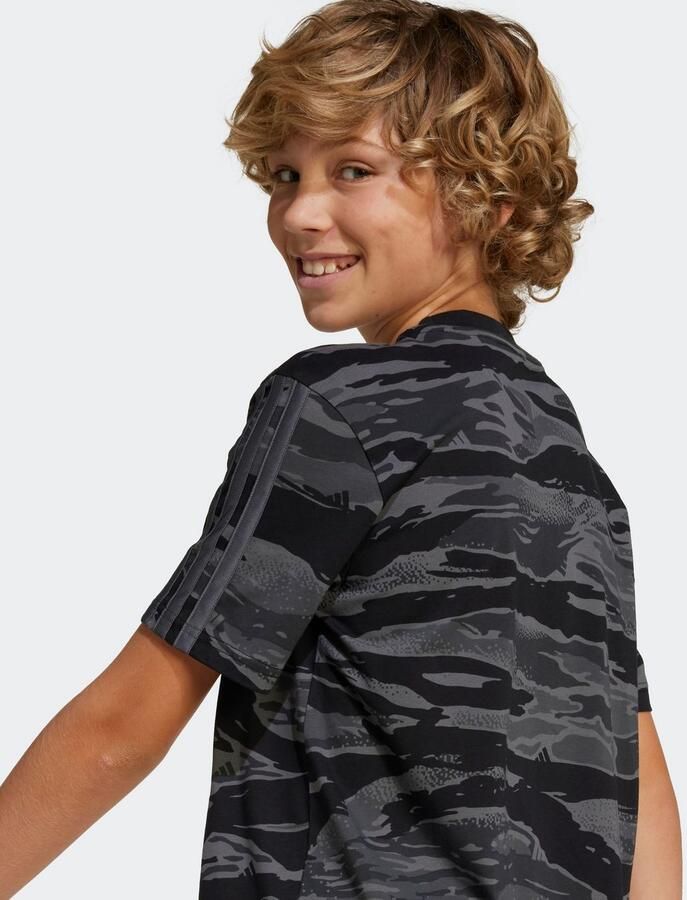 Adidas Seasonal Essentials Camo T-shirt Kids - Foto 4