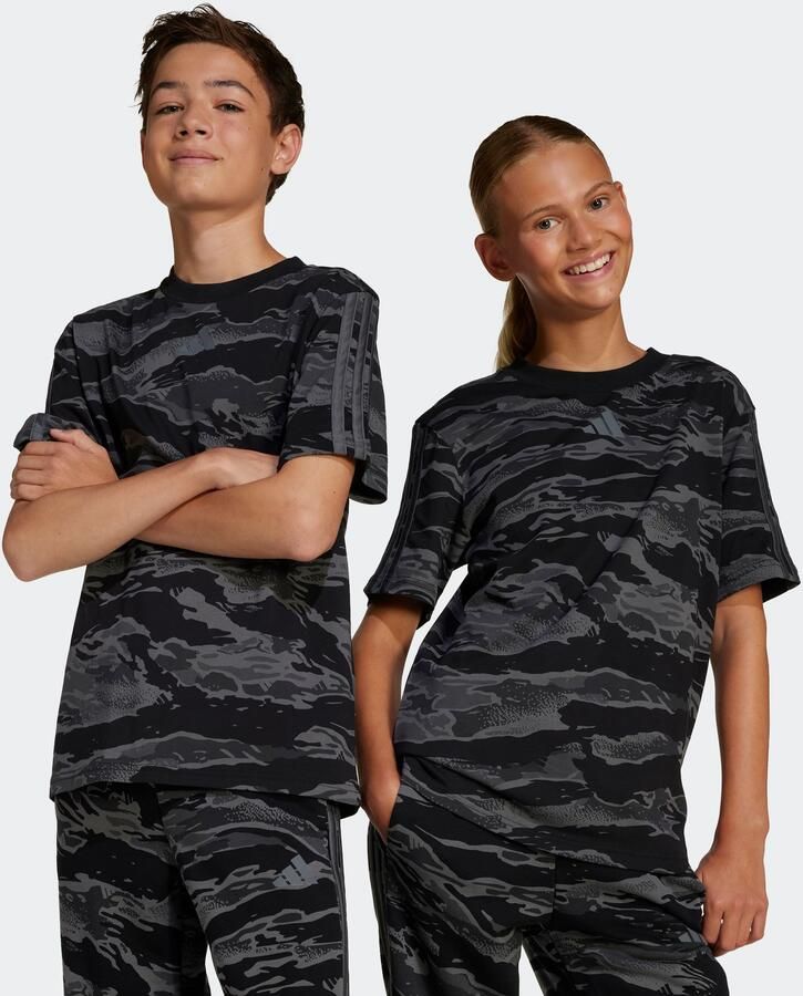 Adidas Seasonal Essentials Camo T-shirt Kids - Foto 3