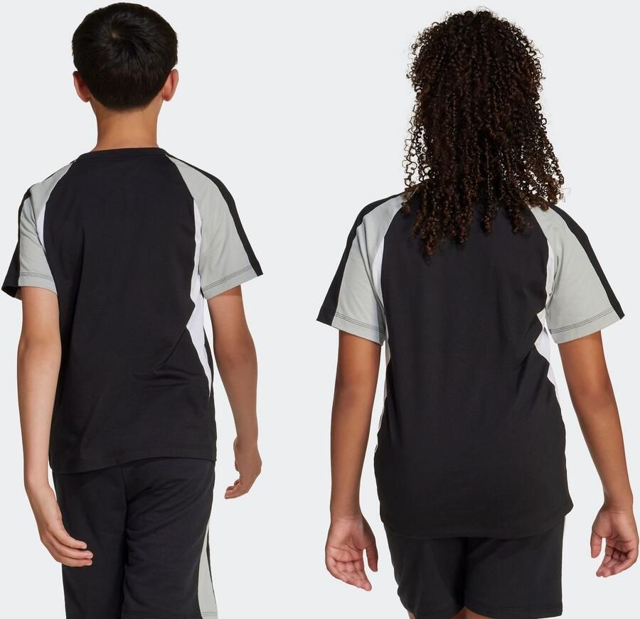 Adidas T-shirt Korte Mouw Seasonal Essentials Colorblock T-Shirt Kids - Foto 2