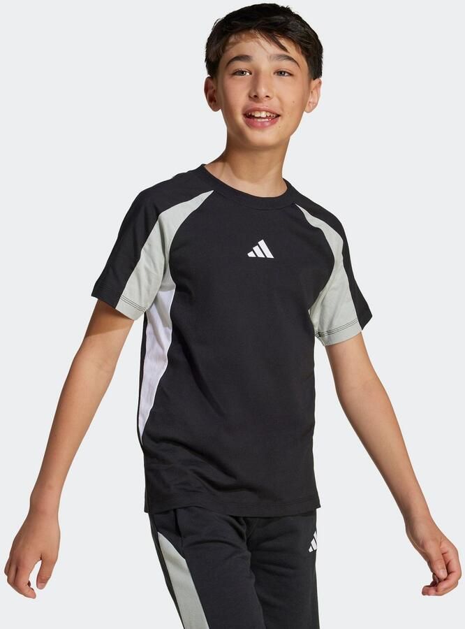 Adidas T-shirt Korte Mouw Seasonal Essentials Colorblock T-Shirt Kids - Foto 5