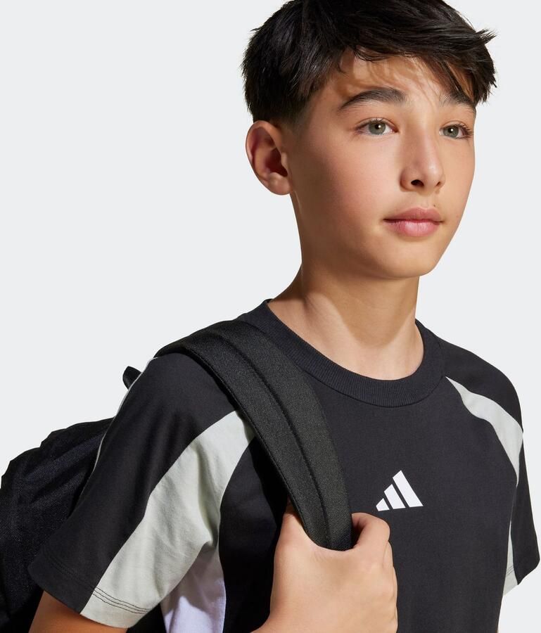 Adidas T-shirt Korte Mouw Seasonal Essentials Colorblock T-Shirt Kids - Foto 4