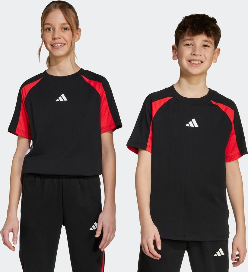 Adidas T-shirt Korte Mouw Seasonal Essentials Colorblock T-Shirt Kids - Foto 10