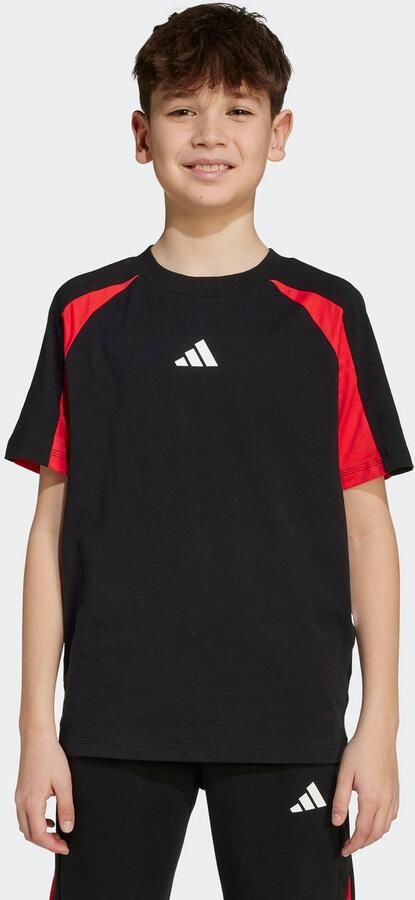 Adidas T-shirt Korte Mouw Seasonal Essentials Colorblock T-Shirt Kids - Foto 5