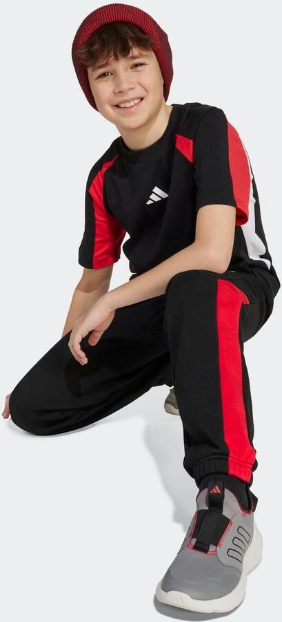 Adidas T-shirt Korte Mouw Seasonal Essentials Colorblock T-Shirt Kids - Foto 7