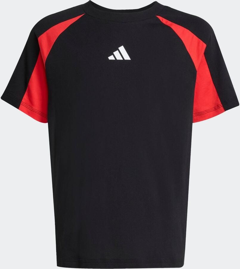 Adidas T-shirt Korte Mouw Seasonal Essentials Colorblock T-Shirt Kids