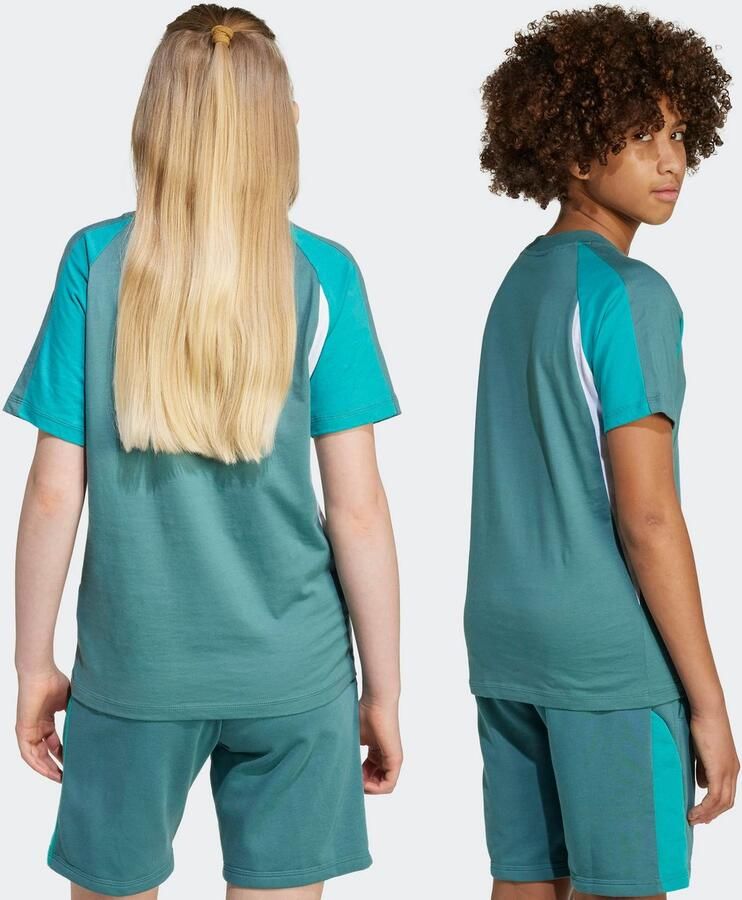 Adidas T-shirt Korte Mouw Seasonal Essentials Colorblock T-Shirt Kids - Foto 3