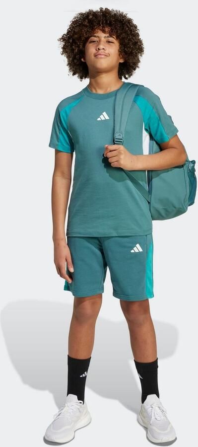 Adidas T-shirt Korte Mouw Seasonal Essentials Colorblock T-Shirt Kids - Foto 6