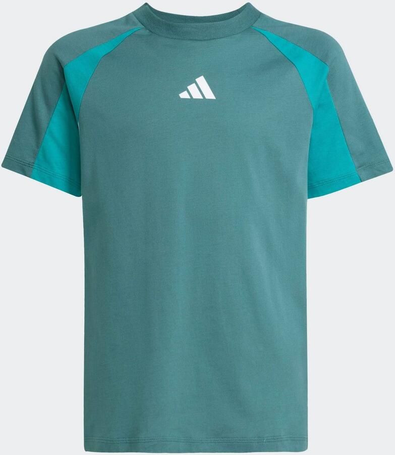 Adidas T-shirt Korte Mouw Seasonal Essentials Colorblock T-Shirt Kids - Foto 2