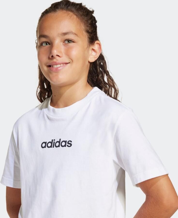 Adidas Sportswear T-shirt J LIN TEE 160 - Foto 4