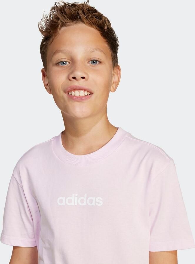 Adidas Sportswear T-shirt J LIN TEE 160 - Foto 4