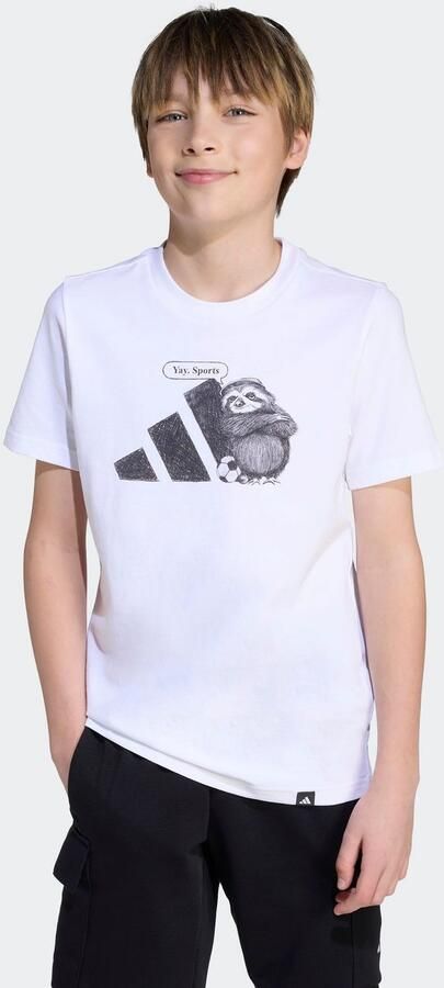 Adidas T-shirt Korte Mouw Sports Graphic T-Shirt Kids - Foto 6