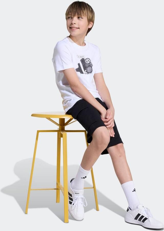 Adidas T-shirt Korte Mouw Sports Graphic T-Shirt Kids - Foto 5
