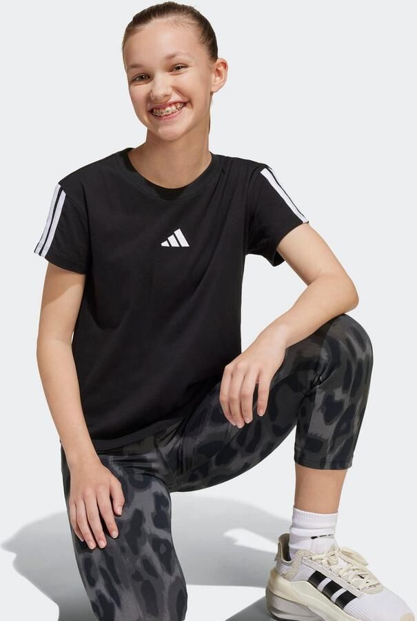 Adidas Sportswear T-shirt JG 3S TEE 160 - Foto 2