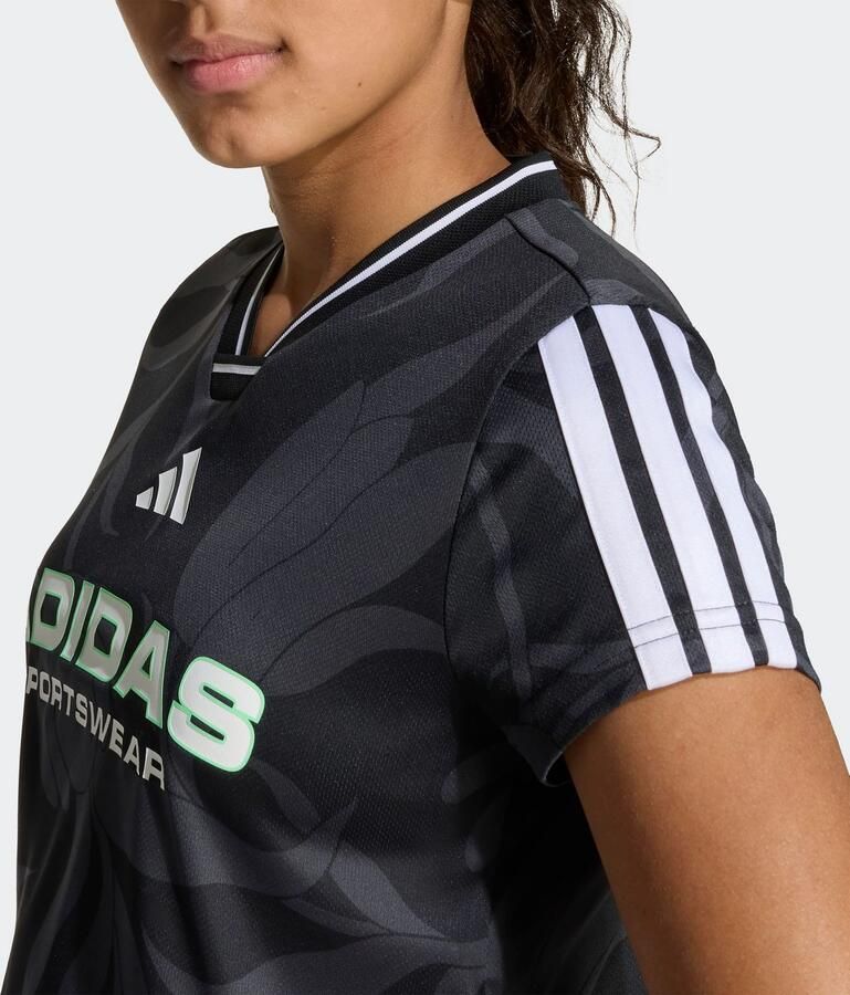 Adidas T-shirt Korte Mouw House of Tiro Colors of Football Crop T-Shirt Kids