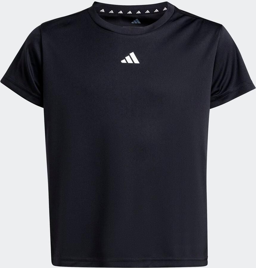 Adidas Sportswear voetbalshirt zwart Sport t-shirt Meisjes Polyester Ronde hals 128 - Foto 2