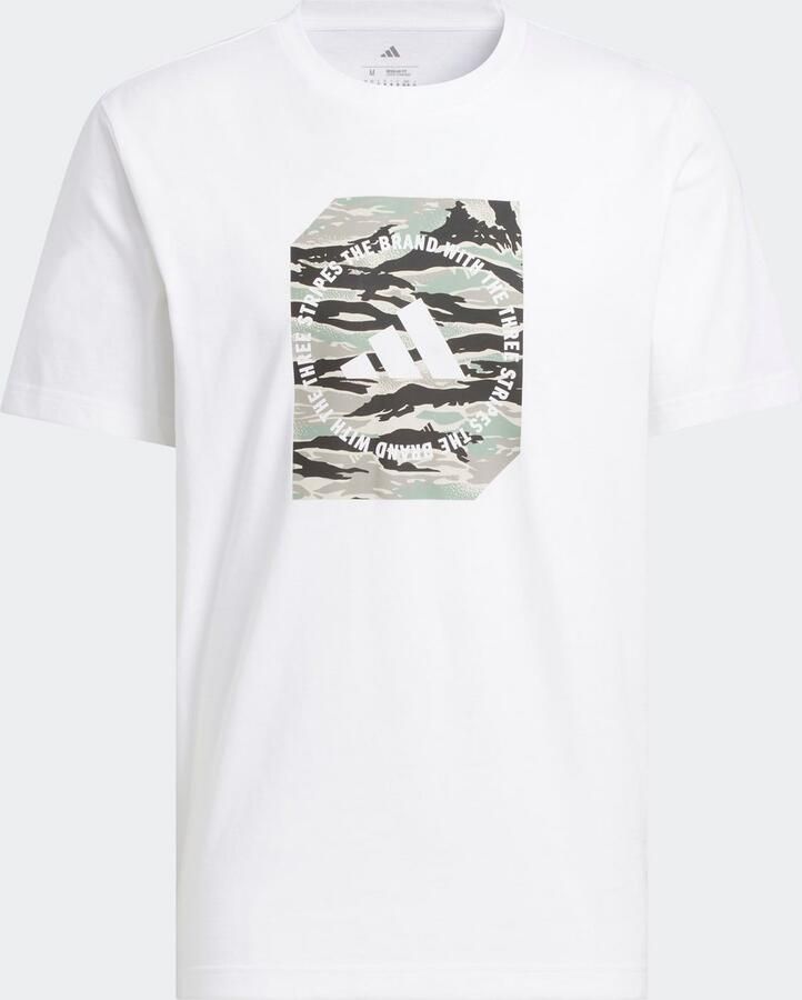 Adidas Sportswear T-shirt M C CAMO BOX T - Foto 3