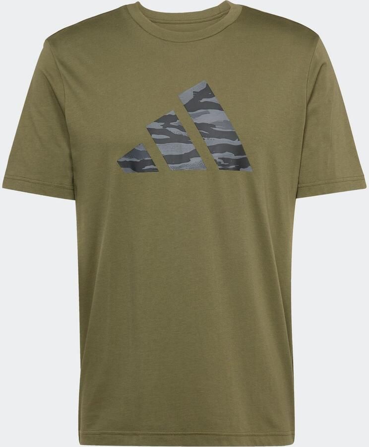 Adidas Sportswear T-shirt M C CAMO LOGO T - Foto 2