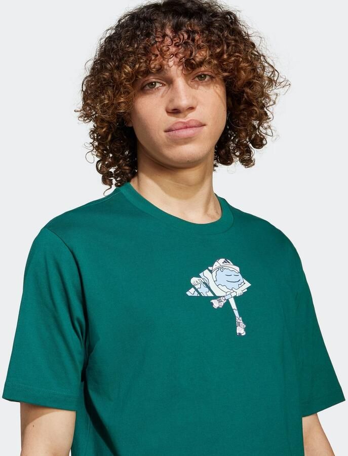 Adidas Sportswear T-shirt M C EARTH TEE - Foto 3