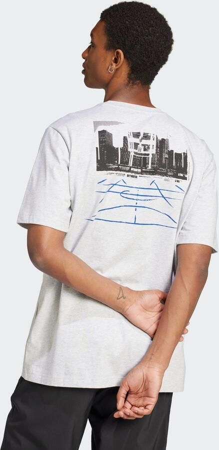 Adidas Sportswear T-shirt M C PHOTO TEE - Foto 5