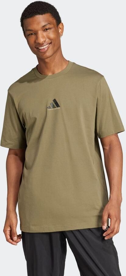 Adidas Sportswear T-shirt M C PHOTO TEE - Foto 8