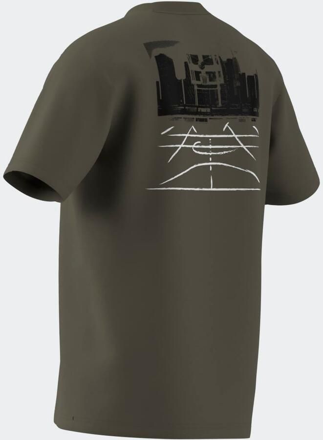 Adidas Sportswear T-shirt M C PHOTO TEE - Foto 4