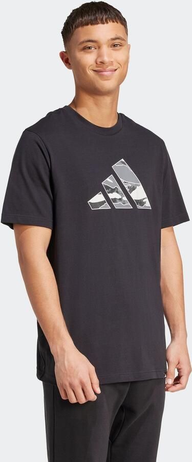 Adidas Sportswear T-shirt met labelprint en ronde hals - Foto 8