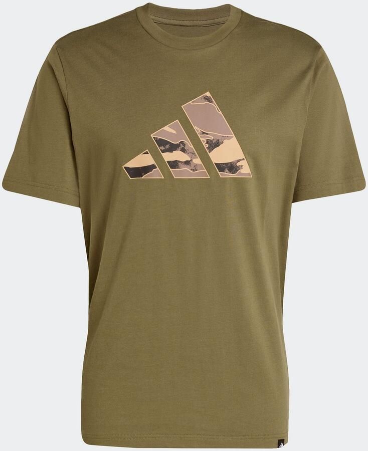 Adidas Sportswear Regular fit T-shirt van puur katoen met logoprint - Foto 3