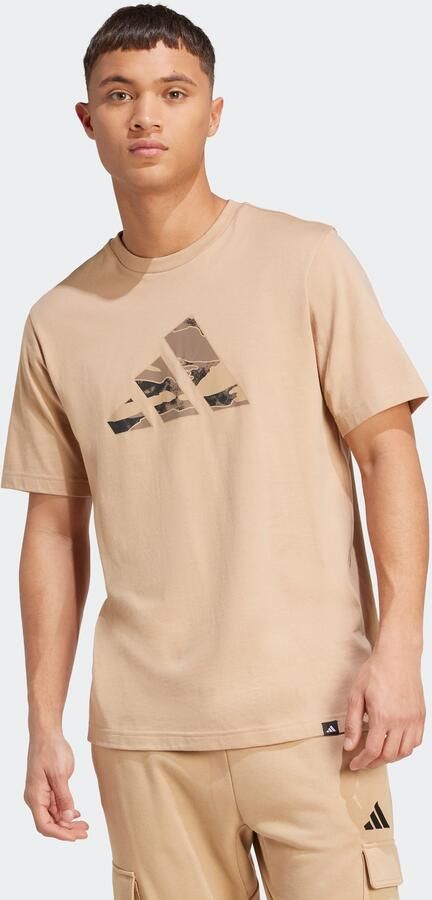Adidas Sportswear T-shirt M CAMO LOGO T - Foto 6