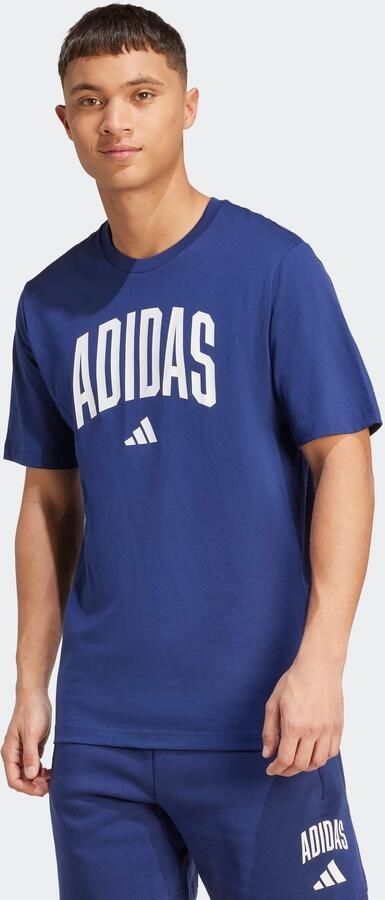 Adidas T-shirt Korte Mouw Collegiate Lineage Graphic T-Shirt - Foto 6