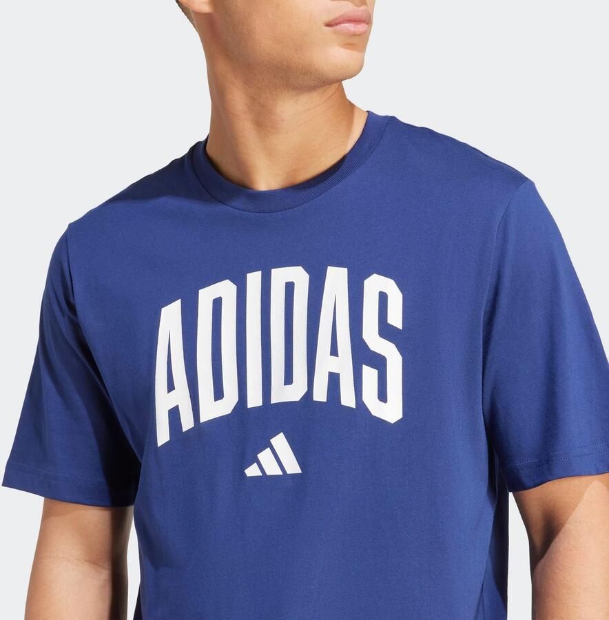 Adidas T-shirt Korte Mouw Collegiate Lineage Graphic T-Shirt