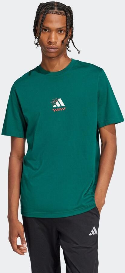 Adidas Sportswear T-shirt met labelprint - Foto 6