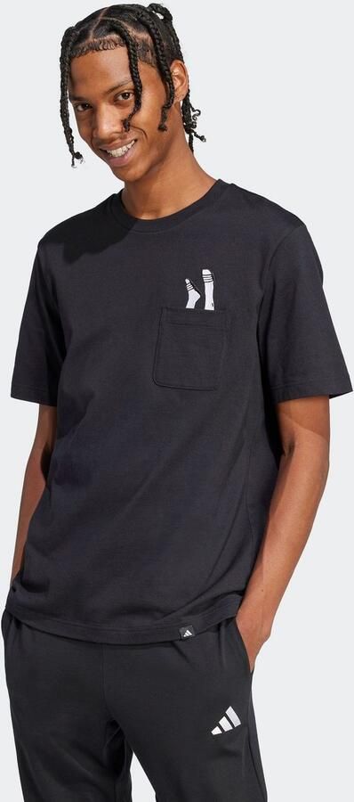 Adidas Lounge Slides Graphic Pocket T-shirt - Foto 9