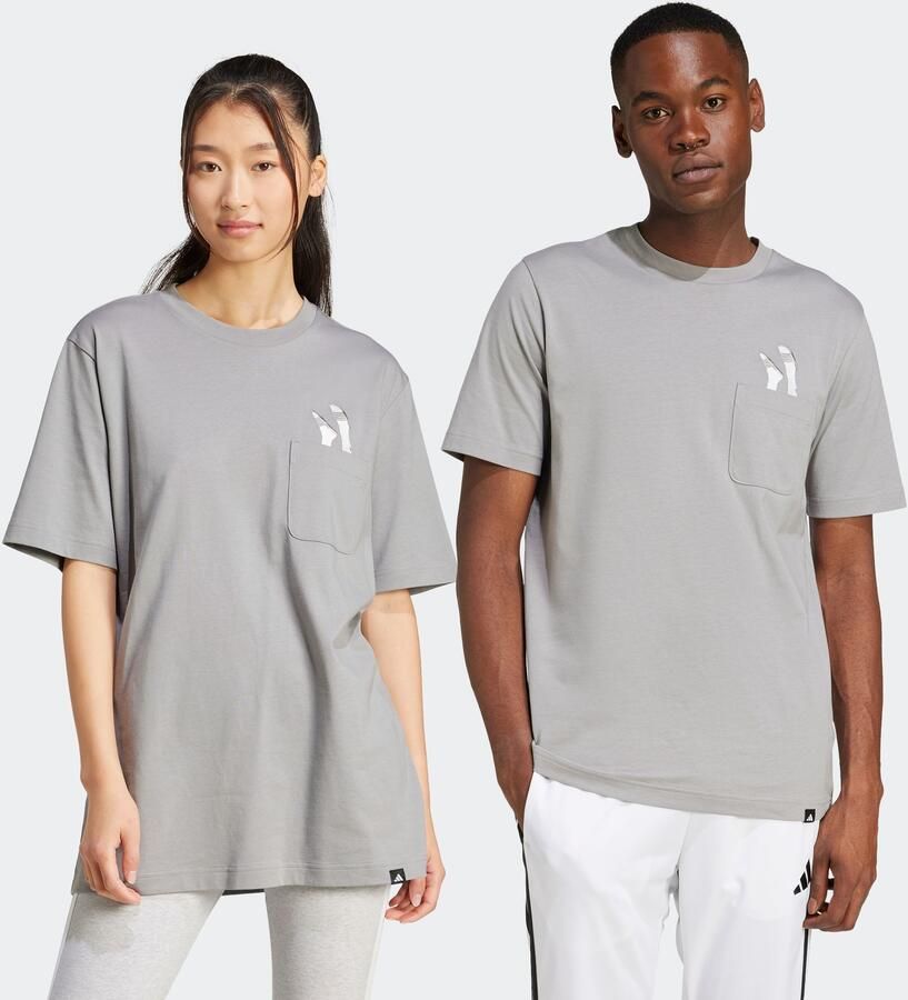 Adidas Lounge Slides Graphic Pocket T-shirt - Foto 6