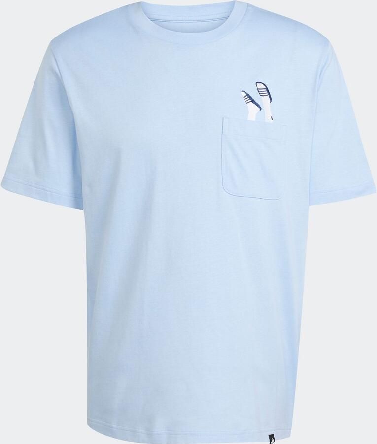 Adidas Lounge Slides Graphic Pocket T-shirt - Foto 2