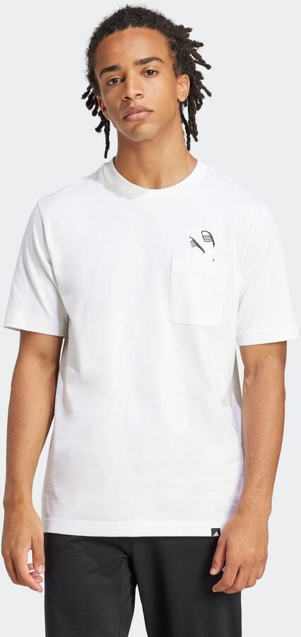 Adidas Sportswear T-shirt M L SLIDE PKT T - Foto 9