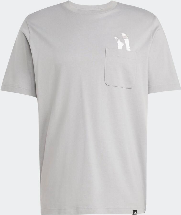 Adidas Lounge Slides Graphic Pocket T-shirt - Foto 3