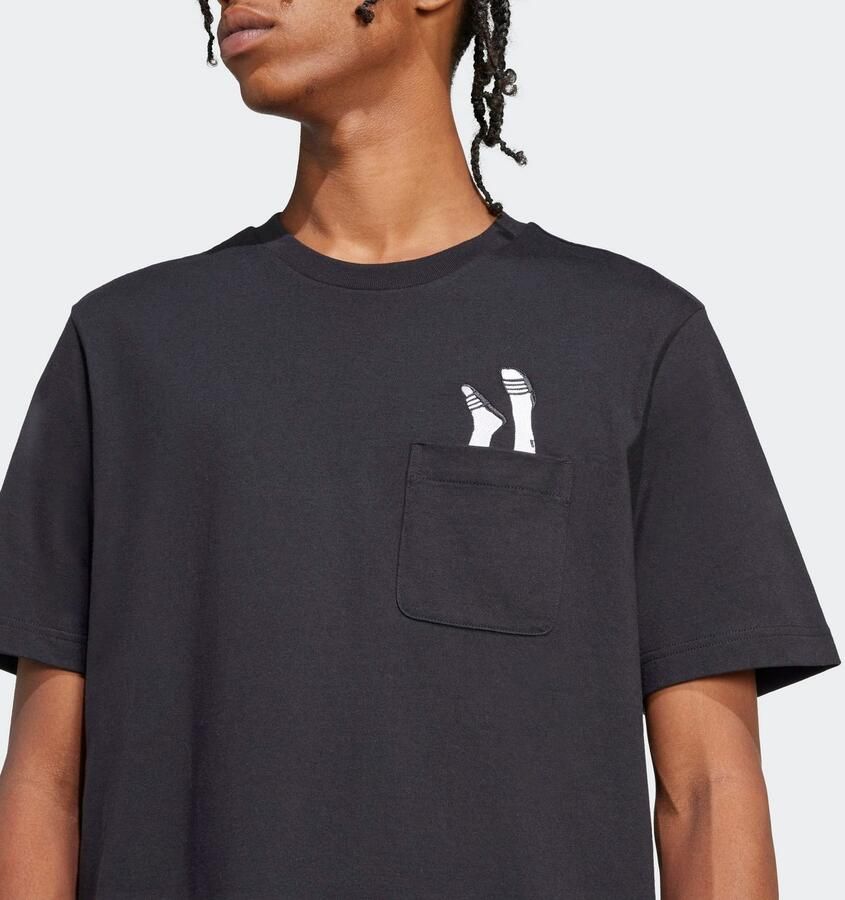 Adidas Lounge Slides Graphic Pocket T-shirt - Foto 2