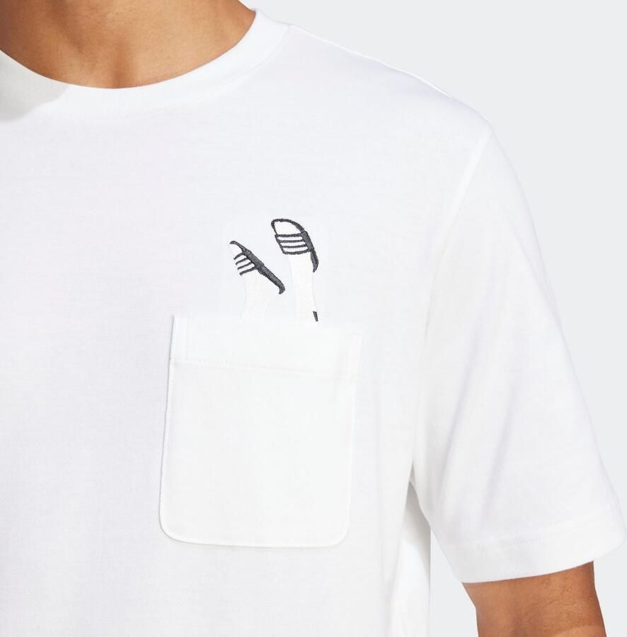 Adidas Sportswear T-shirt M L SLIDE PKT T