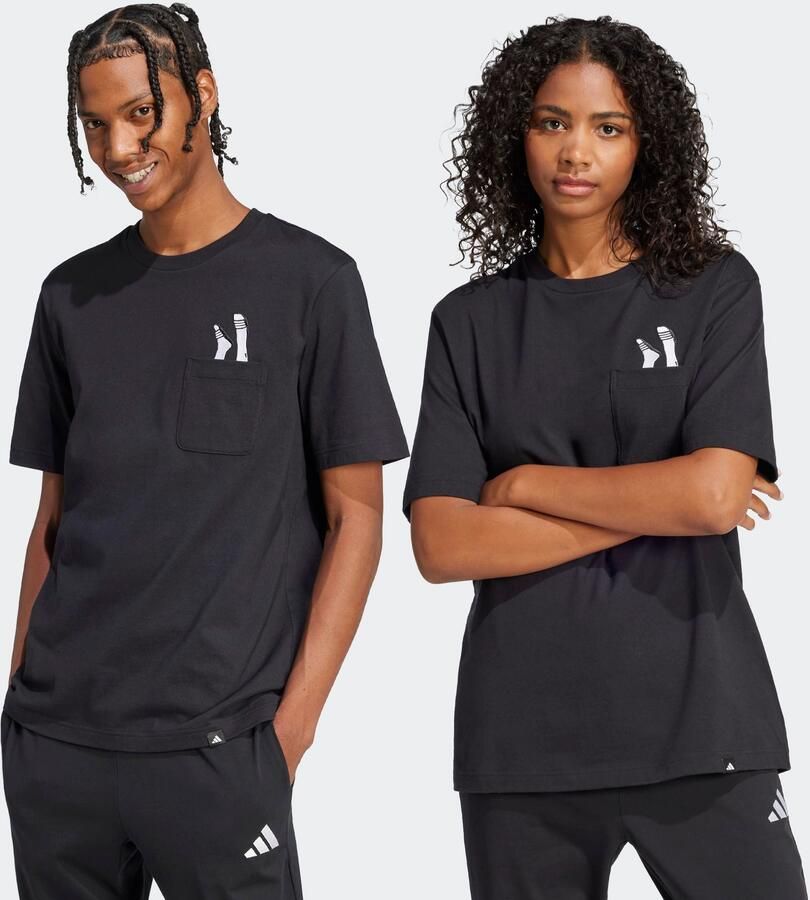 Adidas Lounge Slides Graphic Pocket T-shirt - Foto 3