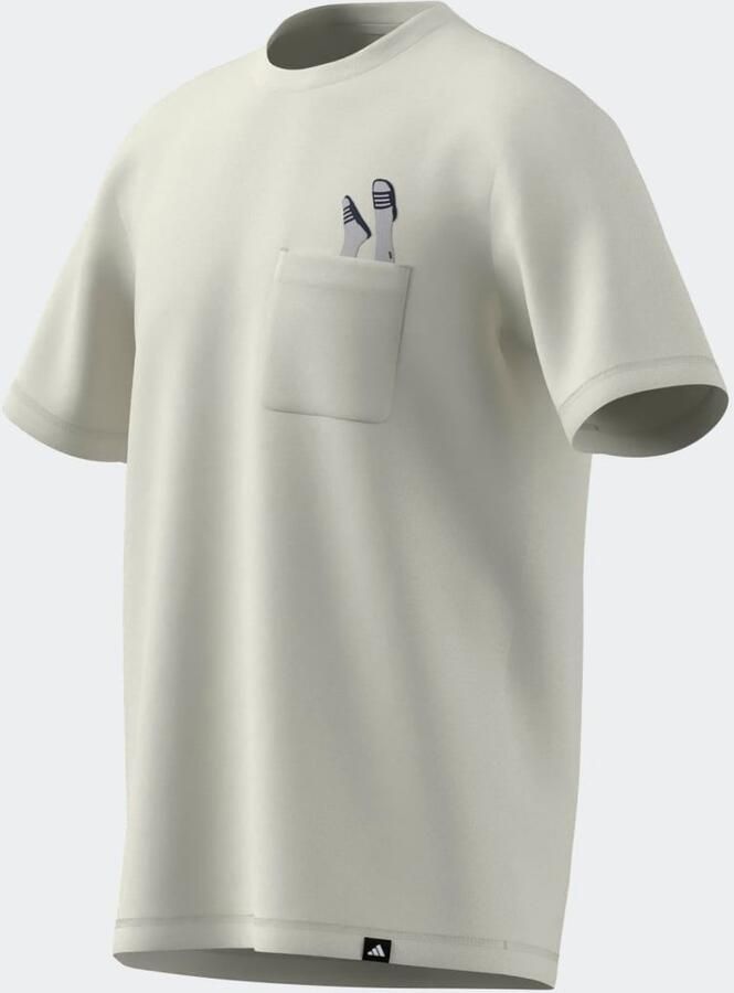 Adidas Lounge Slides Graphic Pocket T-shirt - Foto 4