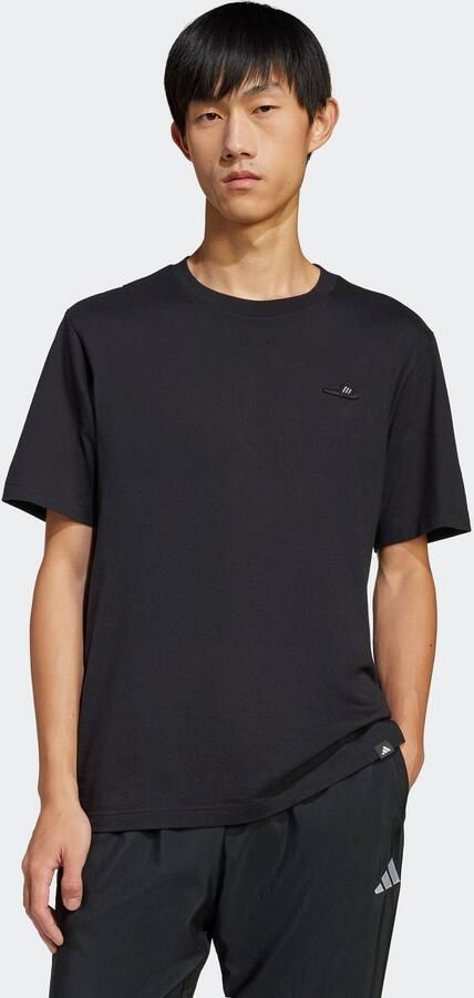 Adidas Sportswear T-shirt M L SLIDE TEE met adidas badslippers-graphic zacht katoen - Foto 6