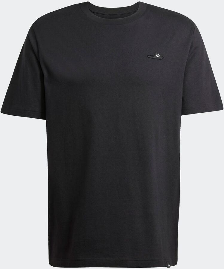 Adidas Sportswear T-shirt M L SLIDE TEE met adidas badslippers-graphic zacht katoen - Foto 2